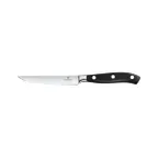 image of Victorinox 7.7203.12G Forged Steak Knife, 4½" Black Stainless Steel Blade, Plastic Handle