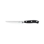 image of Victorinox 7.7242.2W Steak Knife Set, 2-Piece, 4½" Serrated & Spear Point Knives, Black - 1/Bag