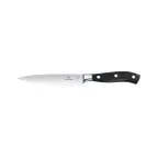 image of Victorinox 7.7403.15G Forged Chef Knife, 6" Spear‑Point Blade, Black Plastic Handle, 4‑6" Blade