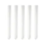 image of Winco CR-1610CL Bar Maid, Shooter Tubes, 6" Crystal Tubes .85Oz, 1/2" Dia - Pack