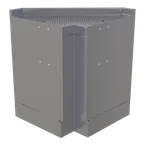 image of Glastender E-CIL-LN Underbar Angle Filler