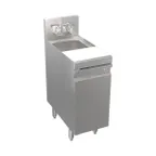 image of Krowne KR24-MC12-C 12" Underbar Sink Units, 1 Compartment without Drainboard