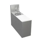 image of Krowne KR24-MC8 8" Underbar Sink Units, 1 Compartment without Drainboard