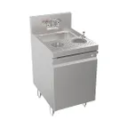 image of Krowne KR24-MS18-C 18" Underbar Sink Units, 1 Compartment without Drainboard