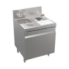 image of Krowne KR24-MS24-C 24" Underbar Sink Units, 1 Compartment without Drainboard