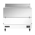 image of Continental Refrigerator MC4ND 49" Dual Sided Milk Cooler, Forced Air, 12 Crates Capacity