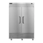 image of Hoshizaki VF2A-FS 31" 2-Solid Door Reach-In Freezer, Bottom Mount, 42.45 cu. ft., Stainless Steel