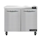 image of Continental Refrigerator SW36N 36" 2-Section WorkTop Refrigerator w/ 2 Doors, 10.3 cu. ft..