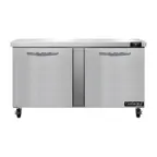 image of Continental Refrigerator SW60N 60" 2-Section Worktop Refrigerator w/ 2 Doors, 17 cu. ft.