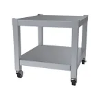 image of Garland US Range A4528796 24" Cooking Equipment Stand w/ Open Base with Shelf, Casters
