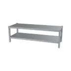 image of Garland US Range A4528803 72" Cooking Equipment Stand w/ Open Base with Shelf, Adjustable Feet