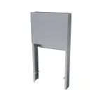 image of Garland US Range CCBR-18NBR Cuisine Back Riser, Single-Deck, 24" High, 18" Wide