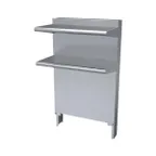 image of Garland US Range CCDHS-24 Cuisine Backguard/Flue Riser, with Double High Shelves