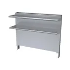 image of Garland US Range CCDHS-48 Cuisine Backguard/Flue Riser, with Double High Shelves