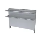 image of Garland US Range CCDHS-54 Cuisine Backguard/Flue Riser, with Double High Shelves