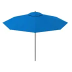 image of JustChair JFF-UMB-90 Octagonal Patio Umbrella, 9 Ft, Aluminum Pole, Fiberglass Ribs