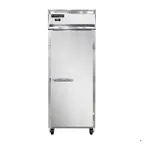 image of Continental Refrigerator 1REN 28.5" 1-Section Reach-In Refrigerator w/ Solid Door, Stainless Steel Front Aluminum Exterior, 21 cu. ft.
