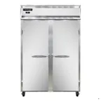 image of Continental Refrigerator 2RN 52" 2-Section Reach-In Refrigerator w/ 2 Solid Doors, Stainless Steel Front Aluminum Exterior, 48 cu.ft.
