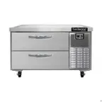 image of Continental Refrigerator D36GN 36" 2 Drawers Refrigerator Griddle Stand Chef Base w/ Marine Edge