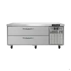 image of Continental Refrigerator D60GN 60" 2 Drawers Refrigerated Chef Base w/ Marine Edge