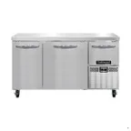 image of Continental Refrigerator RA60N 60" WorkTop Refrigerator w/ 2 Full & 1 Half Doors, 19 cu. ft.