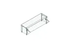image of Randell RS AFS-STSS-36 Stationary Sneeze Guard