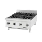 image of Garland US Range GTOG24-4 24" Countertop Heavy Duty Gas Hotplate with (4) Burners, 120.000 BTU