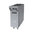 image of Garland US Range M12S 12" Gas Heavy Duty w/ (2) Open Burners, (1) Cabinet Base, 48.000 BTU