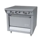 image of Garland US Range M46R 34" Gas Heavy Duty Range w/ (2) Even Heat Hot Tops, (1) Standard Oven, 130.000 BTU