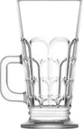image of LAV HORECA ARH426 - Archie Glass Mug, 8 ¾ oz Capacity, 5 ¾" H, 3" Rim, Soda Lime Clear Glass - 6/Case