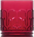 image of LAV HORECA ARH437 PFTCL0202-1 Archie Whiskey Glass, 12.5 oz Red Soda Lime Glass - 24/Case