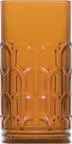 image of LAV HORECA ARH439 PFTCL7569 Drink Glass, 13 1/8 oz, 5 ¾" H x 2 7⁄8" Ø Amber Glass - 24/Case