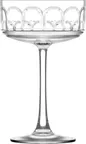 image of LAV HORECA ARH725 Champagne Glass, 8 oz, Height 6 3/8", Rim Ø 3 7/8", Glass - 6/Case