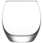 image of LAV HORECA ASP340 Aspen Whiskey Glass, 13.75 oz (3¾" H x 2¾" R⌀ x 2" B⌀ x 3⅝" M⌀), Soda Lime Glass, - 12/Case