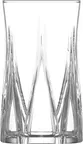image of LAV HORECA BDT338 - Long Drink Glass, 12.9 oz, Height 5 1/8", Rim Ø 2 7/8", Base Ø 3", Glass - 12/Case