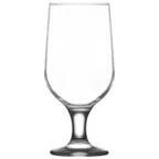 image of LAV HORECA BRI537 - Bristol Beer Glass Chalice, 12 5/8 oz, Stemmed Footed, Clear Glass, 6/Case
