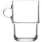 image of LAV HORECA CMB435TF - Cambridge Glass Mug, 11.9 oz, 4"½ H x 3"⅛ Rim, Tempered, Soda Lime - 12/Case