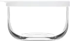 image of LAV HORECA DET037 PK0002 Detroit Jar, 12 7/8 oz (1‑2 Qt) Clear Glass with BPA‑Free Lid - 12/Case