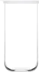 image of LAV HORECA DET140 PK0002 Detroit Jar, 1.4 Qt Glass Container with BPA-Free White Lid - 6/Case
