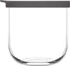 image of LAV HORECA DET393 PK222 Detroit Jar, 14 3/8 oz 1‑2 Qt Glass Container with BPA‑Free Lid - 12/Case