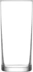 image of LAV HORECA GNO330 Genoa Soft Drink Glass, 10 1/8 oz, Height 5¼", Rim Ø 2½" Soda Lime Glass - 12/Case