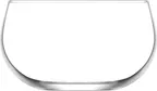 image of LAV HORECA GOA339 - Clear Round Glass Bowl, 13 1/8 oz (2"-4"), Soda Lime, 12/Case
