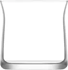 image of LAV HORECA GRO336 - Girona Whiskey Glass, 12 1/8 oz (H 3 3/8", R⌀ 3 1/4"), Soda Lime Glass, 12/Case