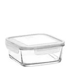 image of LAV HORECA KYO218 PK0002 - Food Container, Locked White Lid, 38 7/8 oz 0.97 qt Leakproof - 4/Case