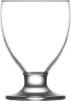 image of LAV HORECA LIS529 Lisbon Soft Drink Glass, 9 3/4 oz, H 4"3/8, R⌀ 3", B⌀ 2¾", M⌀ 3¼", Glass - 12/Case