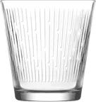 image of LAV HORECA LND226 London Whiskey Glass, 8 3/4 oz (H 3½", R⌀ 3⅜"), Soda Lime Glass - 12/Case