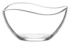 image of LAV HORECA MAN214TF Manila Bowl, 10.5 oz (2‑4"), Round Clear Soda Lime Tempered Glass, 12/Case