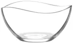 image of LAV HORECA MAN217 - Clear Round Manila Bowl 5‑7" (32 oz) Soda Lime Glass, 32 1/8 oz - 2/Case