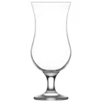 image of LAV HORECA MIA546 - Miami Cocktail Glass, 15.5 oz (7 5/8" H x 3 1/4" R Ø x 2 3/4" B Ø), Lime-12/Case