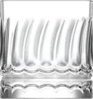 image of LAV HORECA MLC433 Mallorca Whiskey Glass, 11 oz (3 3/8" Diameter) Soda Lime Glass, 3 5/8" Height - 12/Case